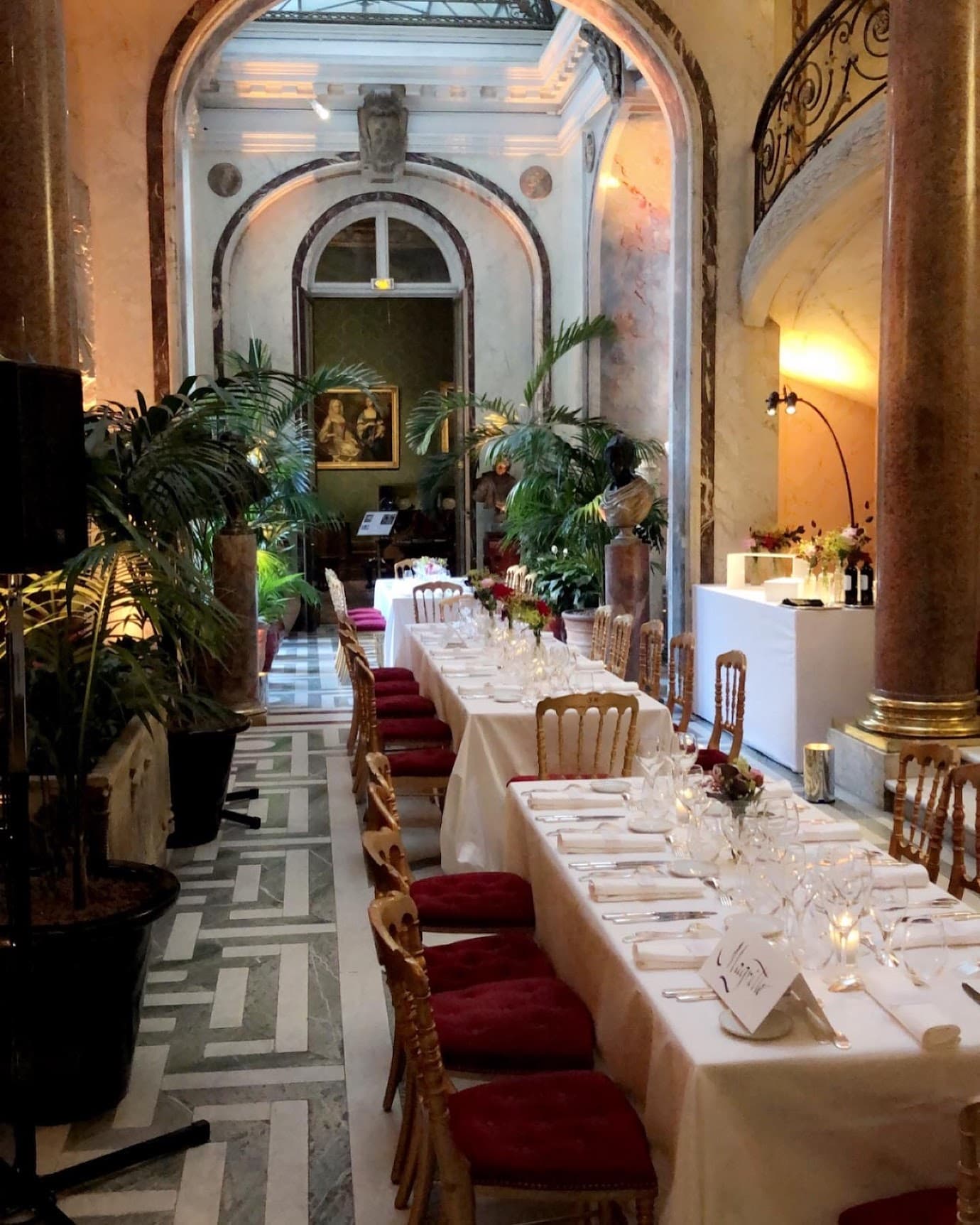 Prestation au musée