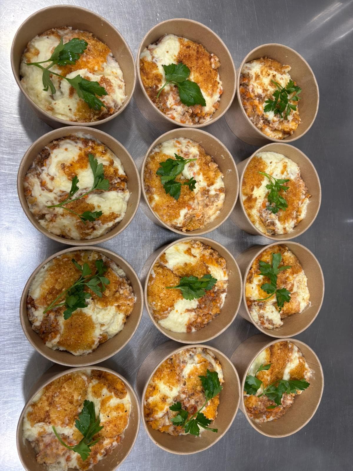 Aubergine parmesan et riz