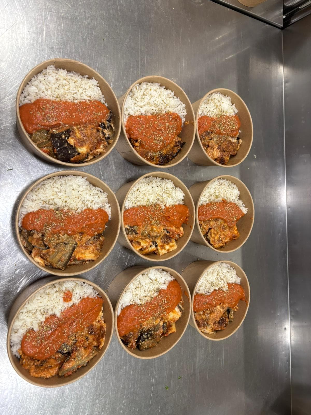 Poulet cajun, poivrons et sauce curry