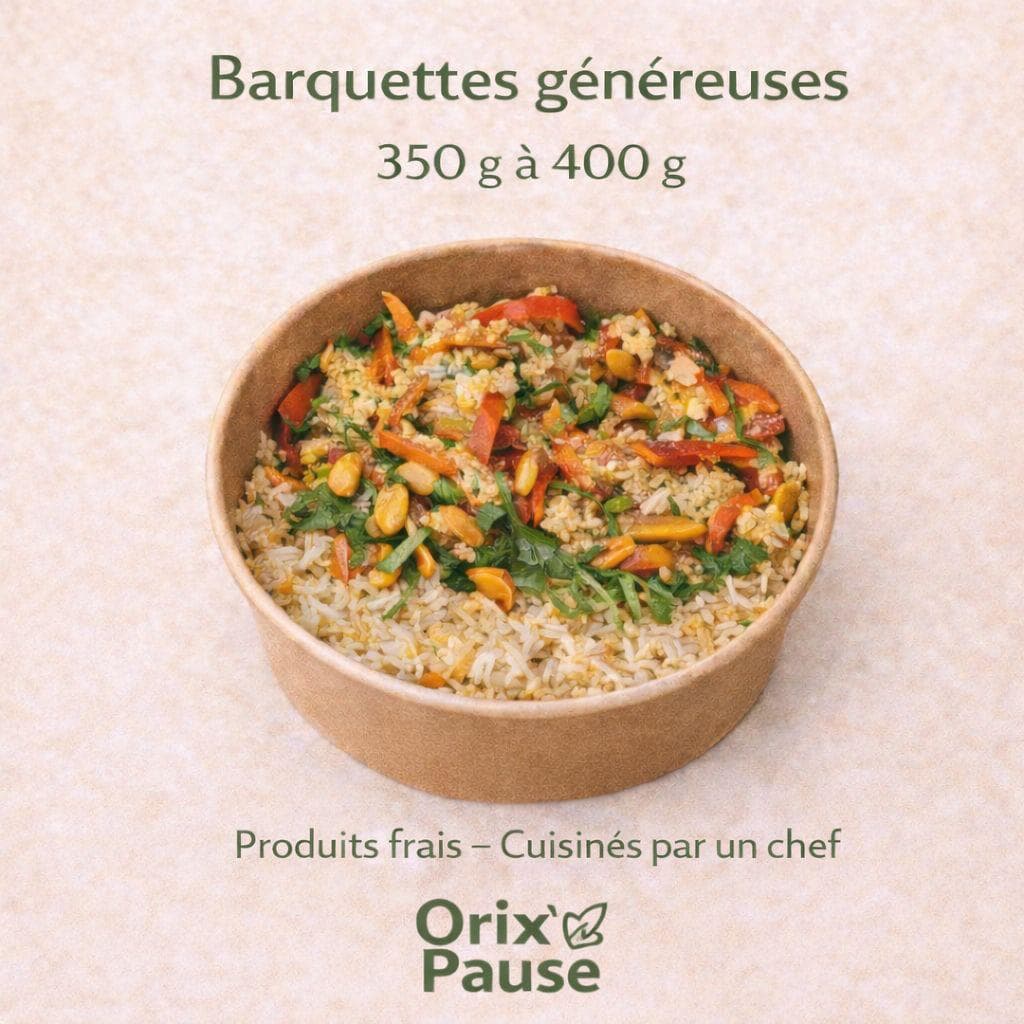 Barquettes généreuses 350-400g
